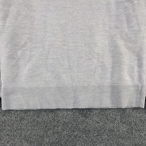 Babaton Women's Pullover Knit Sweater Gray Medium Raglan Sleeve Merino Wool - Picture 4 of 13